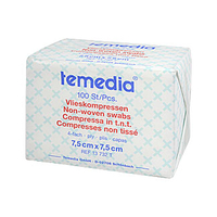 Vlieskompressen 7, 5x7, 5 cm Unsteril 4fach