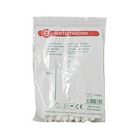 Wattestäbchen 10-11 mm Plastic