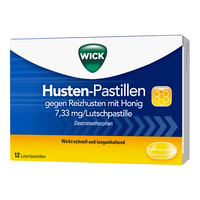 Wick Husten-Pastillen gegen Reizhusten mit Honig