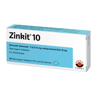 Zinkit 10 überzogene Tabletten