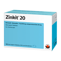 Zinkit 20 überzogene Tabletten