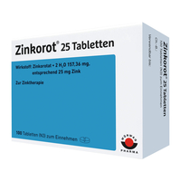 Zinkorot 25 Tabletten