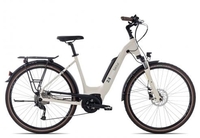 2R Manufaktur ELO 9 Wave creme matt/white/grey 46 cm E-Trekkingräder