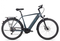 2R Manufaktur ELX 10 grey/coolgrey/waterblue 56 cm E-Trekkingräder