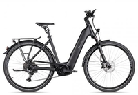 2R Manufaktur ELX 11 Wave black matt/brushed silver 46 cm E-Trekkingräder