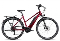2R Manufaktur ELX 9 Trapez parisienne red/champagne/white 51 cm E-Trekkingräder