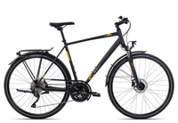 2R Manufaktur TRS30 metal grey matt/grey/orange 56 cm Trekkingräder