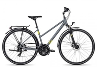2R Manufaktur TRX21 Trapez matt grey 56 cm Trekkingräder