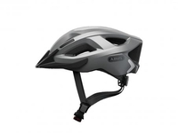 Abus Aduro 2.0 glanz Helm schwarz/grau 51-55 cm Fahrradbekleidung
