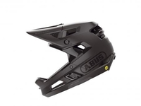 Abus AirDrop Mips Fullface Helm schwarz/grau 58-62 cm Fahrradbekleidung