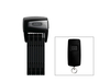 Abus Bordo SmartX 6500A RC Faltschloss 110 cm schwarz RC 110 cm schwarz RC