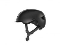 Abus Hud-Y Helm schwarz/grau 51-55 cm Fahrradbekleidung