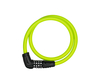 Abus Numerino 5412C Kabelschloss 85 cm lime 85 cm lime