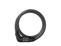 Abus Numerino 5412C Kabelschloss 85 cm schwarz 85 cm schwarz