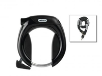 Abus Pro Tectic 4960 Rahmenschloss-Set mit Kette schwarz/grau 85 cm Fahrradzubehoer