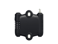 Abus Sportflex 2504 Kabelschloss 90 cm schwarz 90 cm schwarz