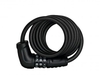 Abus Star 4508C Spiralkabelschloss schwarz/grau 150 cm Fahrradzubehoer