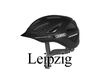 Abus Urban-I V3 Stadthelm schwarz 56-61 cm Leipzig schwarz 56-61 cm Leipzig schwarz