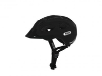 Abus Youn-I Ace Helm schwarz/grau 52-57 cm Fahrradbekleidung