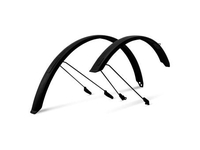 Acid Schutzblechset mit Streben BB 28 Zoll schwarz/grau 56 mm Fahrradteile