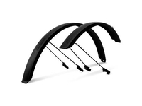 Acid Schutzblechset mit Streben BB 29 Zoll schwarz/grau 65 mm Fahrradteile