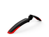 Acid Vane Pro Steckschutzblech Vorderrad 27.5 Zoll black red 27.5 Zoll black red