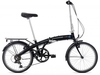 Adler Dolphin 6 black/grey/silver unisize Falträder