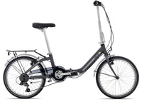 Adler Swan 6 grey matt unisize Falträder