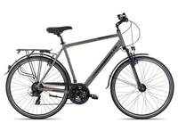 Adler Verona khakigrey black orange matt 48 cm Trekkingräder