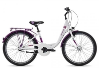 Almrausch GLÜCK 3 24 Nexus white violet 34 cm Fahrräder