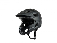 Alpina Rupi Fullface-Helm schwarz/grau 50-55 cm Fahrradbekleidung
