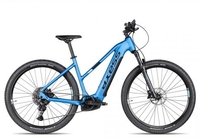 Axess ELEMENT WS blue petrol matt/dark grey 21 Zoll E-Hardtail-Mountainbikes