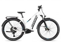Axess FORCE WS Allroad shimmer white/black/blue 16 Zoll E-Hardtail-Mountainbikes
