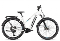 Axess FORCE WS Allroad shimmer white/black/blue 18 Zoll E-Hardtail-Mountainbikes