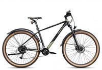 Axess KEEDO EQP satinblack olive 23 Zoll Hardtail-Mountainbikes