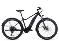 Axess Prime black grey blue 16 Zoll E-Hardtail-Mountainbikes