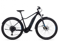 Axess Prime black grey blue 18 Zoll E-Hardtail-Mountainbikes