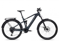 Axess ROGUE FS Allroad grey matt/black/sand 18 Zoll E-Bike Fully