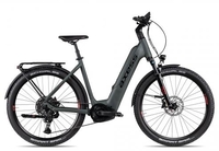 Axess ROTATION Wave dark green matt/black 22 Zoll E-Trekkingräder