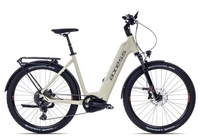 Axess Rotation Wave lightsand matt/grey/orange 18 Zoll E-Trekkingräder