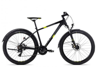 Axess SANDEE STREET black matt/grey/neon yellow 17 Zoll Hardtail-Mountainbikes