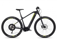 Axess Sharp 27.5+ grey yellow S E-Hardtail-Mountainbikes