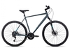 Axess VERIS CROSS grey/black/turquoise 50 cm Crossräder