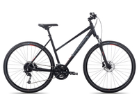 Axess Veris Cross Trapez 56 cm black grey red 56 cm black grey red
