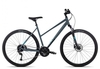 Axess VERIS CROSS Trapez grey/black/turquoise 48 cm Crossräder