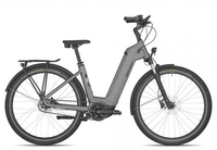 Bergamont E-Horizon N5e FH Belt Wave 2024 matt titanium silver 56 cm E-Cityräder