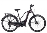 Bergamont E-Horizon Premium Expert Trapez 2024 shiny cassis red 60 cm E-Trekkingräder