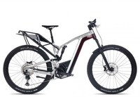 Bergamont E-Trailster 130 Pro 2023 shiny silver/red M E-Bike Fully