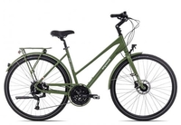 Bergrausch Hochwilde Trapez farngrün 56 cm Trekkingräder