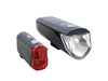 Chirp PHOENIX/STAR Batterie-Leuchten-Set 25 Lux schwarz 25 Lux